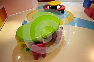 Colorful indoor playground