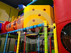 Colorful indoor playground