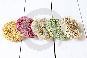 Colorful Instant noodle