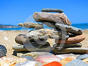 Colorful Inuksuk