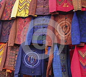 Colorful Jackets at Chichicastenango Market