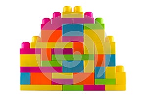 Colorful jigsaw blocks, kids toy