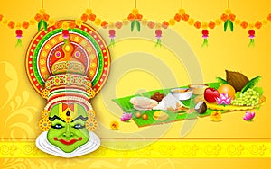 Colorful Kathakali Face photo