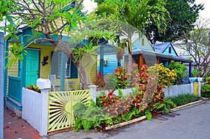 Colorful Key West Cottages