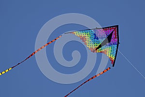 Colorful Kite flying