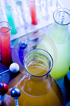 Colorful laboratory