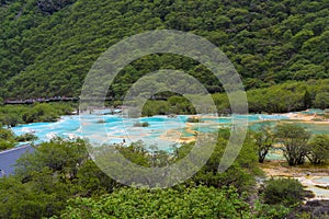 Colorful Lake of Jiuzhai Valley National Park