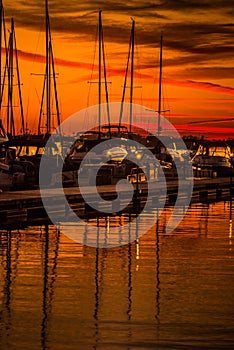 Colorful Lake Norman Sunset