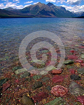 Colorful Lake Rocks