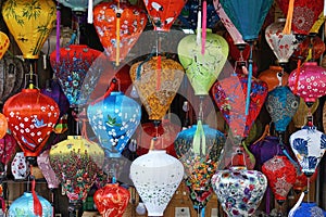 colorful lantern in hoi an