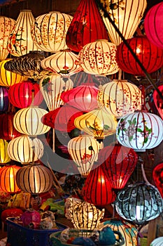 Colorful lanterns in Hoi An, Vietnam