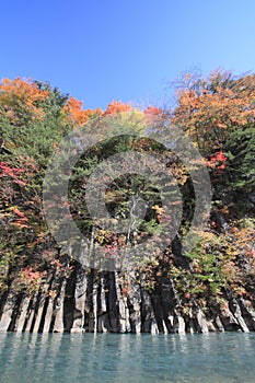 Colorful leaves in Gully Matsukawa