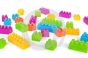 Colorful lego blocks