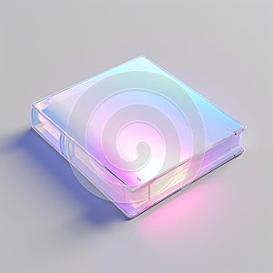 Colorful Light Transparent Cd Case: A Bold And Graceful Future Tech Accessory