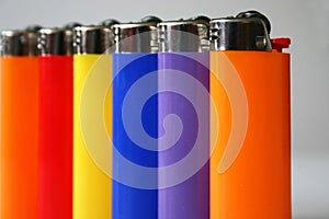 Colorful lighters