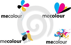 Colorful logos