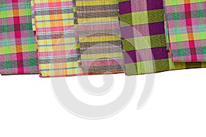 Colorful loincloth pattern for background