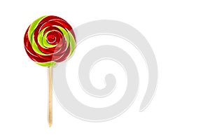 Colorful lolipop candy