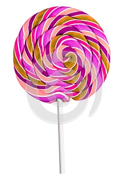 Colorful lollipop