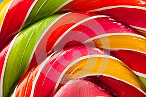 Colorful lollipop candy backdrop