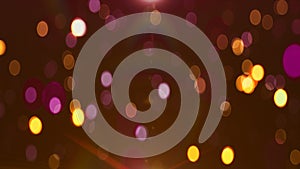 Colorful loop background Bokeh