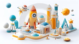 AI-Generated Space City