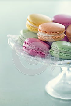 Colorful macarons