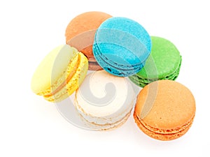 Colorful macarons