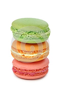 Colorful macaroons