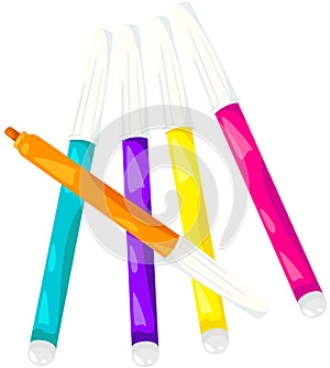 Colorful magic pens