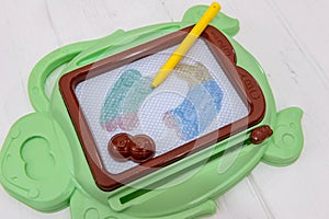Colorful magnetic erasable tablet for preschool education