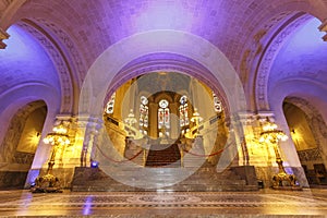 Colorful Main Hall of the Peace Palace