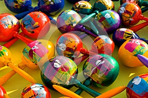 Colorful Maracas photo