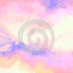 Colorful Marble abstract background. Wallpaper design with natural luxury style. Digital art painting