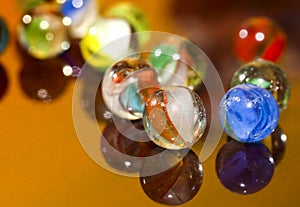 Colorful Marble Balls