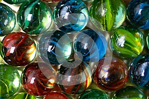 Colorful Marble Balls Toys in view