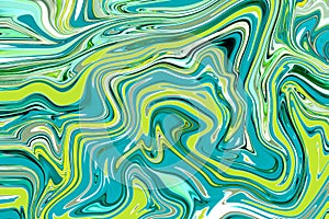 Colorful marble texture abstract background. Illustration of a malachite stone, jasper or onyx.
