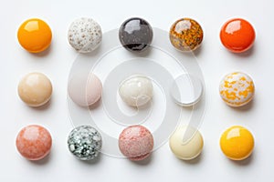 Colorful Marbles Collection