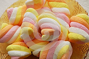 Colorful marshmallow