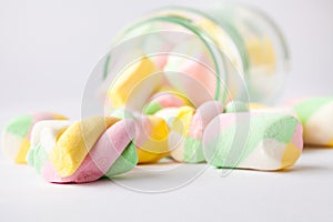 Colorful marshmallow