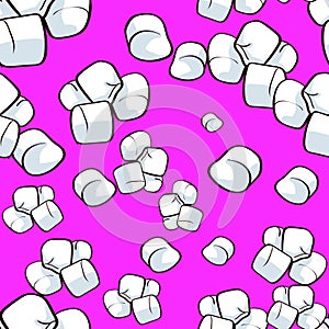 Colorful Marshmallow Pattern