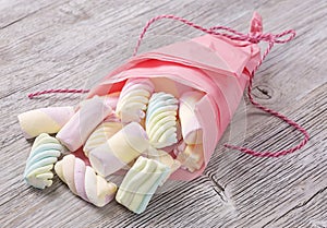 Colorful marshmallow