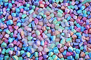 Colorful Marshmallows Background photo