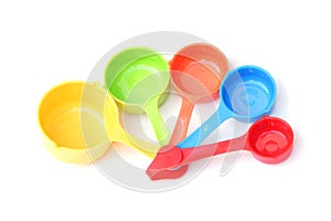 Colorful measuring spoon