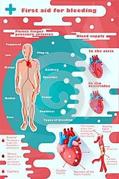 Colorful Medical Care Infographic Concept