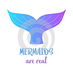 Colorful mermaid tail, Mermaids are real