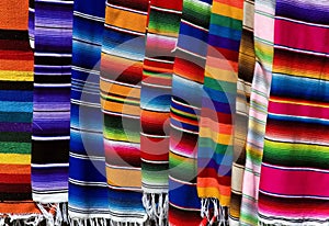 Colorful Mexican Serapes