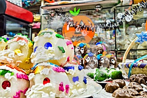 Colorful Mexican Sugar Skulls 1 photo