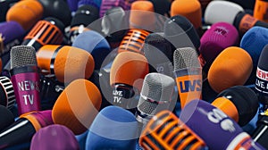 The Colorful Microphones Array.AI generated image