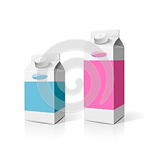 Colorful Milk box